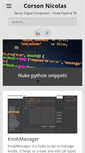 Mobile Screenshot of corson.be
