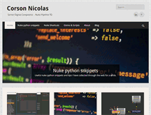 Tablet Screenshot of corson.be